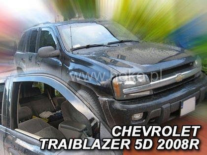 Deflectoare de vânt HEKO pentru CHEVROLET TRAILBLAZER (2002-2009) 5 uși - 2 buc. față