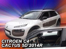 Deflectoare de vânt pentru CITROEN C4 Cactus (2014+) 5 uși - 2 buc. față