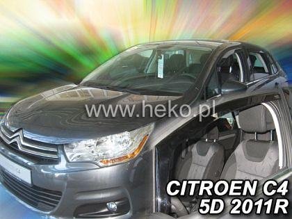 Wind Deflectors for CITROEN C4 II (2010+) 5-door - 2 pcs front