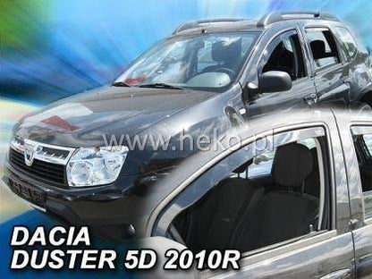 Ветробрани HEKO за DACIA DUSTER (2010-2018) 5 врати - 2бр. предни