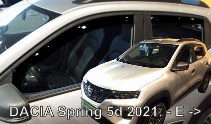 HEKO Wind Deflectors for Dacia Spring Electric (2021+) 5-door - 4 pcs. front and rear