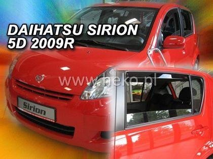 Paravanturi pentru DAIHATSU SIRION (2005+) / SUBARU JUSTY (2007 - 2011) 5 usi - 4 buc. fata si spate