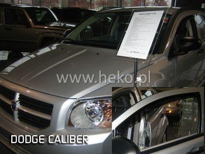 Wind Deflectors for DODGE CALIBER (2006+) 5 doors - 4 pcs. front and rear