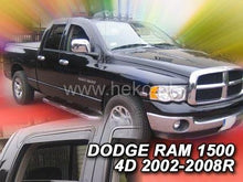 Deflectoare de ploaie pentru DODGE RAM 1500 (2002-2008) 4 uși - 4 buc. față și spate