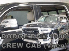 Deflectoare de vânt pentru Dodge RAM V Crew Cab (2019+) - 4 buc. față și spate