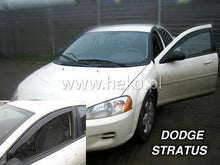 Wind deflectors for DODGE STRATUS (2001+) Sedan - 2pc. front