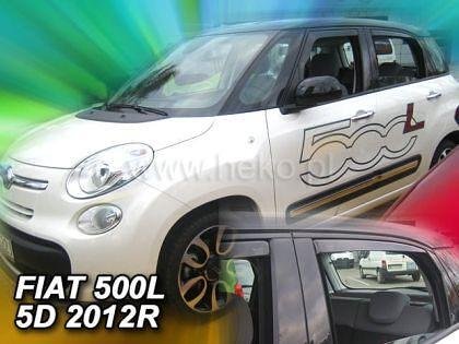 Deflectoare HEKO pentru FIAT 500 L (2012+) 5 uși - 4 buc. față și spate