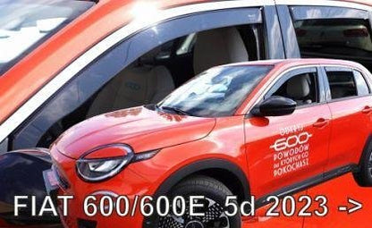 Ветробрани HEKO за Fiat 600 / 600E (2023+) - 4бр. предни и задни