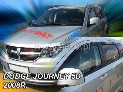 HEKO Wind Deflectors for FIAT FREEMONT / DODGE JOURNEY (2008+) 5 doors - 4 pcs. front and rear