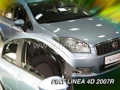 Apărători de vânt HEKO pentru FIAT IDEA (2005+) 5 uși - 2 buc. față