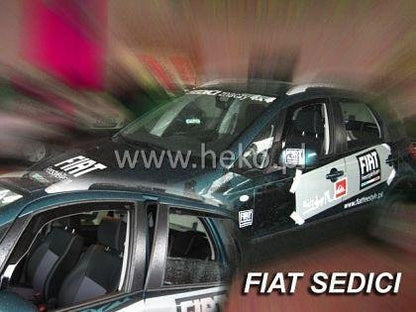 Deflectoare de vânt HEKO pentru FIAT STILO (2001+) 5 uși - 2 bucăți față