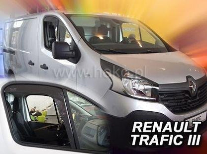 Apărători de vânt HEKO pentru FIAT TALENTO / OPEL VIVARO II / RENAULT TRAFFIC (2014+) 2 bucăți față