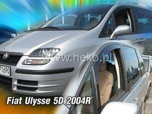 Deflectoare de vânt HEKO pentru FIAT ULYSSE (2003–2007) 5 uși - 2 buc. față