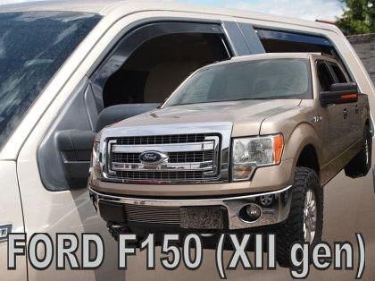HEKO Wind Deflectors for FORD F150 XLT 4D (2008-2014) - 4 pcs. front and rear