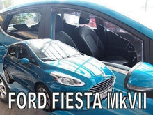 HEKO Wind Deflectors for FORD FIESTA (2017+) 5-door - 4pc. front and rear