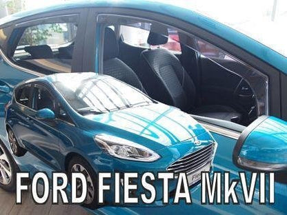 Deflectoare de vânt HEKO pentru FORD FIESTA (2017+) 5 uși - 4buc. față și spate