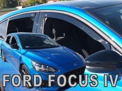 HEKO Wind Deflectors for Ford Focus MK4 (2018+) 5-door - 4 pcs. front and rear
