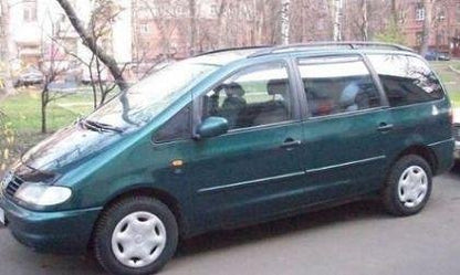 HEKO Wind Deflectors for FORD GALAXY (1994-2006) / VW SHARAN (1995-2010) / SEAT ALHAMBRA - 4 pcs. front and rear