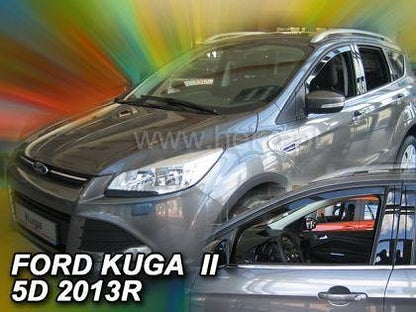 HEKO Wind Deflectors for FORD KUGA II / VIGNALE / ESCAPE (2012+) 5-door - 2 pcs. front
