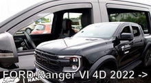Deflectoare HEKO pentru Ford Ranger (2022+) - 4 buc. față și spate