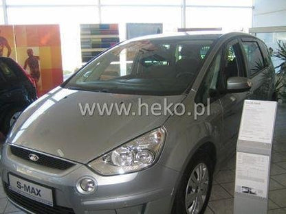 HEKO Wind Deflectors for FORD S-MAX I (2006-2010) 5-door - 2 pc. front