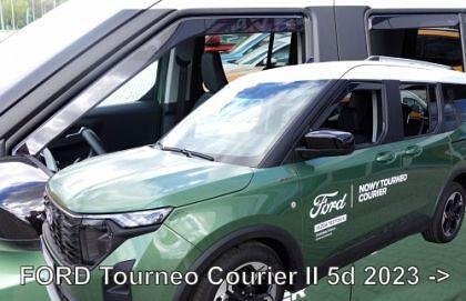 Deflectoare de vânt HEKO pentru Ford Tourneo Courier (2023+) - 4 buc. față și spate