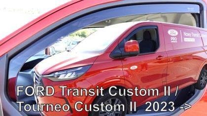 Deflectoare HEKO pentru Ford Transit Custom / Tourneo Custom (2023+) - 2 buc. față