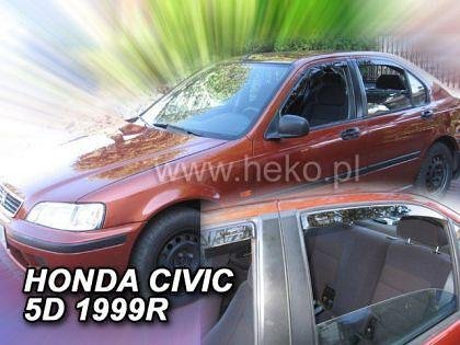 Deflectoare de vânt pentru HONDA ACCORD (1988-1991) Sedan - 4 buc. față și spate
