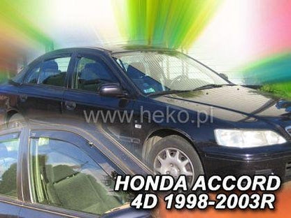 Wind Deflectors for HONDA ACCORD CG (1998-2003) Sedan - 4 pcs. front and rear