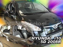 Deflectoare HEKO pentru HYUNDAI i10 (2008+) 5 uși - 4 buc. față și spate