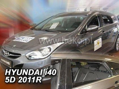 Paravanturi HEKO pentru HYUNDAI i40 (2011+) Combi - 4 buc. față și spate