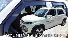 Deflectoare de vânt pentru Hyundai Inster (2024+) - 4 buc. față și spate