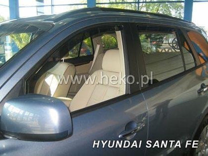 Apărătoare de vânt HEKO pentru HYUNDAI SANTA FE (2006-2012) 5 uși - 2 bucăți față