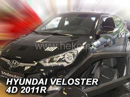 Deflectoare de vânt HEKO pentru HYUNDAI VELOSTER (2011+) Sedan - 2 buc. față