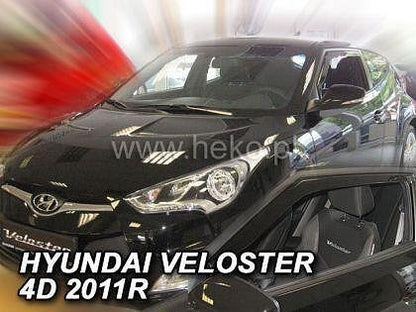 Deflectoare de vânt HEKO pentru HYUNDAI VELOSTER (2011+) Sedan - 2 buc. față