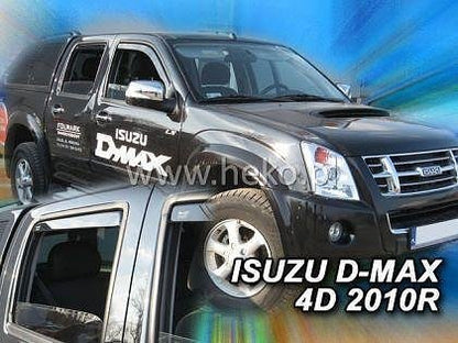Ветробрани HEKO за ISUZU D-MAX (2006-2012) 4 врати / GREAT WALL STEED 3 / 5 - 4бр. предни и задни