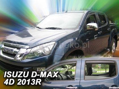 Ветробрани HEKO за ISUZU D-MAX (2012+) 4 врати - 4бр. предни и задни