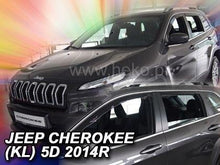 Deflectoare de vânt HEKO pentru JEEP CHEROKEE (2013-2018) 5 uși - 4 buc. față și spate