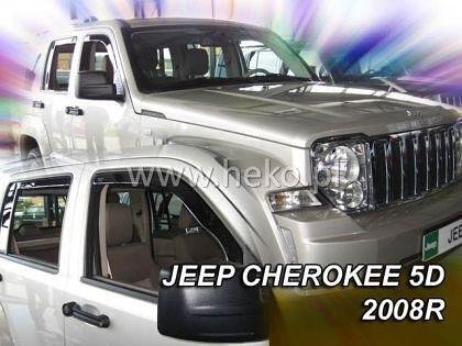 Ветробрани HEKO за JEEP CHEROKEE / LIBERTY (2007-2012) 5 врати - 4бр. предни и задни
