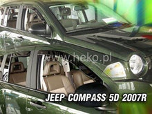 Ветробрани HEKO за JEEP COMPASS (2007-2017) 5 врати - 4бр. предни и задни
