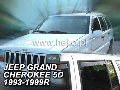Ветробрани HEKO за JEEP GRAND CHEROKEE (1993-1999) 4бр. предни и задни