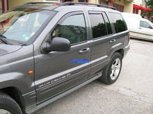 Deflectoare de vânt HEKO pentru JEEP GRAND CHEROKEE (1998-2004) 4 bucăți, față și spate