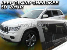 Deflectoare de vânt HEKO pentru JEEP GRAND CHEROKEE (2011+) 5 uși - 4 buc. față și spate