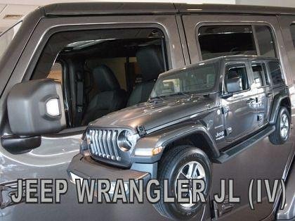 Ветробрани HEKO за Jeep Wrangler JL IV 5D (2019+) 5 врати - 4бр. предни и задни
