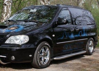 HEKO Wind Deflectors for KIA CARNIVAL (2006+) 5 doors - 4 pcs. front and rear