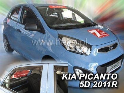 Ветробрани HEKO за KIA PICANTO (2004-2011) 5 врати - 4бр. предни и задни