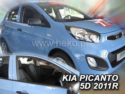 Ветробрани HEKO за KIA PICANTO (2011-2017) 5 врати - 2бр. предни