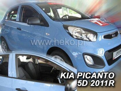 Ветробрани HEKO за KIA PICANTO (2011-2017) 5 врати - 2бр. предни