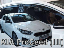 Deflectoare de vânt HEKO pentru KIA PRO CEED (2019+) 5d - 4 bucăți față și spate
