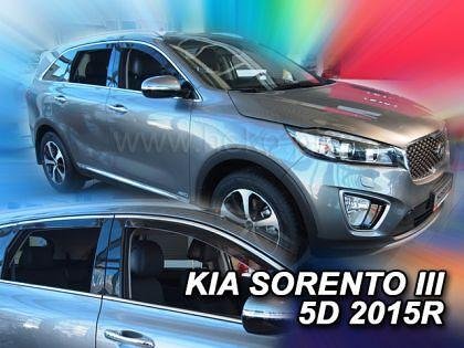 Deflectoare de vânt HEKO pentru KIA SORENTO (2015+) 5 uși - 4 buc. față și spate